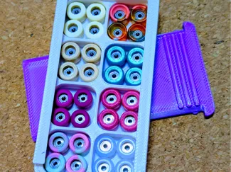 Fingerboard Wheel Container Box / Carrying Case