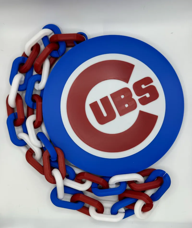 Chicago Cubs Oversized Logo Chain