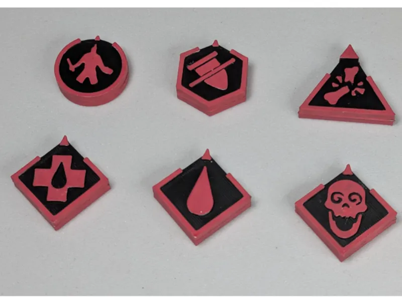 Necromunda Skirmish 2026: Condition Tokens & Case