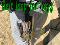 Passant de ceinture porte-clés — photo 1