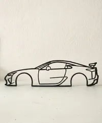 Décoration murale silhouette Lexus LFA — photo 4