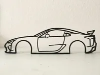 Décoration murale silhouette Lexus LFA — photo 1