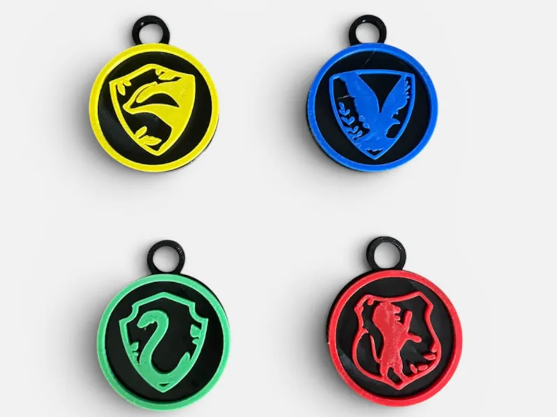 Hogworts house decoration/ keychain