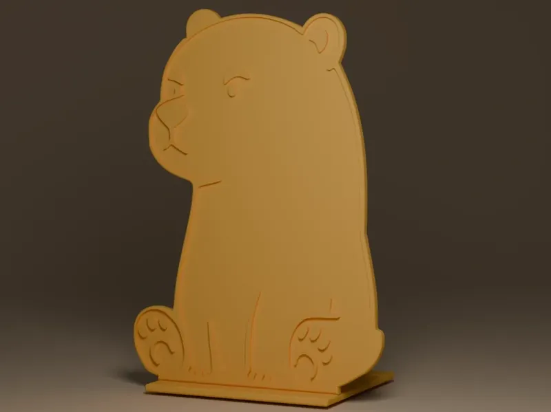 卡通小熊书立Cartoon Bear Bookstand