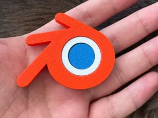 Blender Inspired Fidget Spinner | AMS & Non-AMS