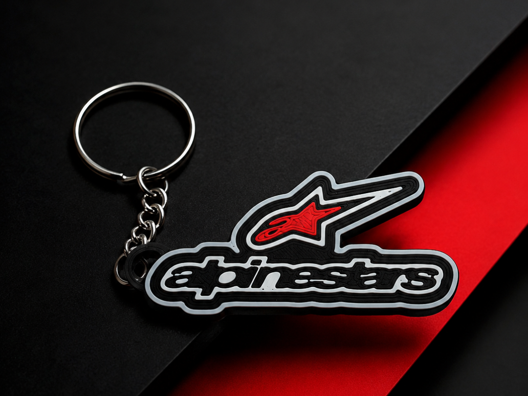 Premium Alpinestars-inspired keychain