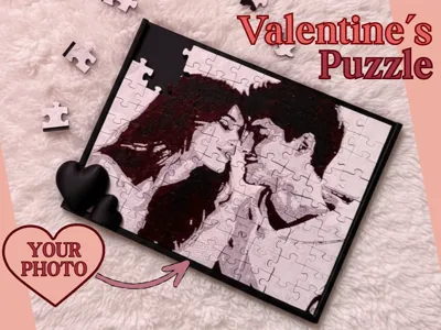 Personalized 100Piece Puzzle HueForge Custom Photo