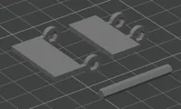 Charnières d'ailerons pour Cessna 175 (maquette) — photo 3