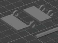 Charnières d'ailerons pour Cessna 175 (maquette) — photo 1