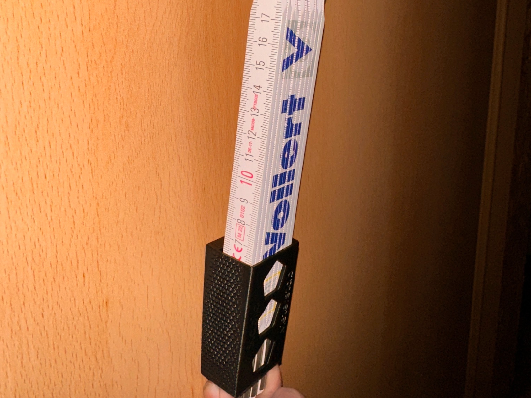 Meterstab Wand Halter Stabila