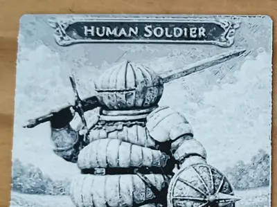 MTG Token Human Soldier