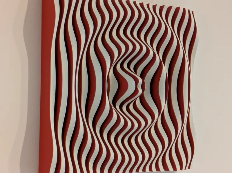 "Waveforms #2" - Parametric Wall Art