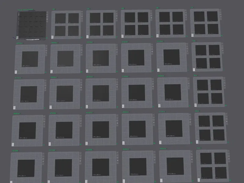 Ultimative large surfaces Ironing Test 25x10-45x30