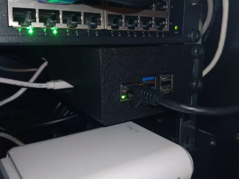 RPi5 Pro Rack Mount 1U - Noctua & NVMe Edition