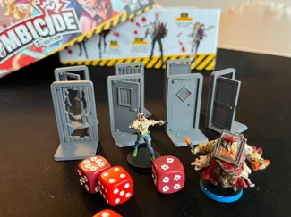 7 Doors for Zombicide - print-in-place