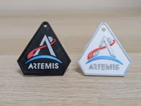 Artemis keychains using AMS