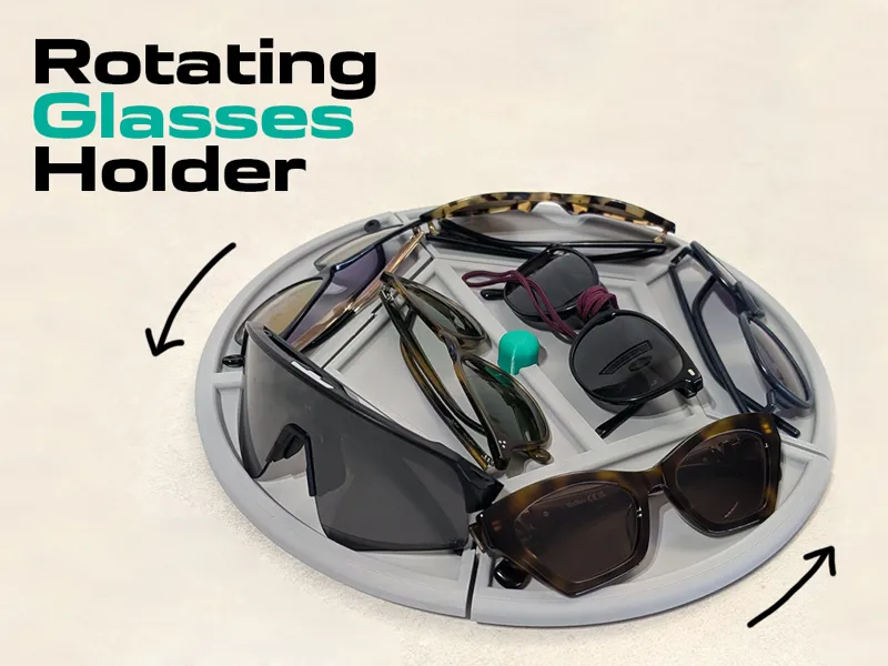 Rotating Glasses Holder