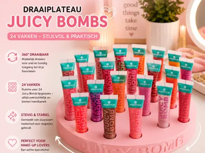 Juicy Bomb 24 Slot Rotating Organizer