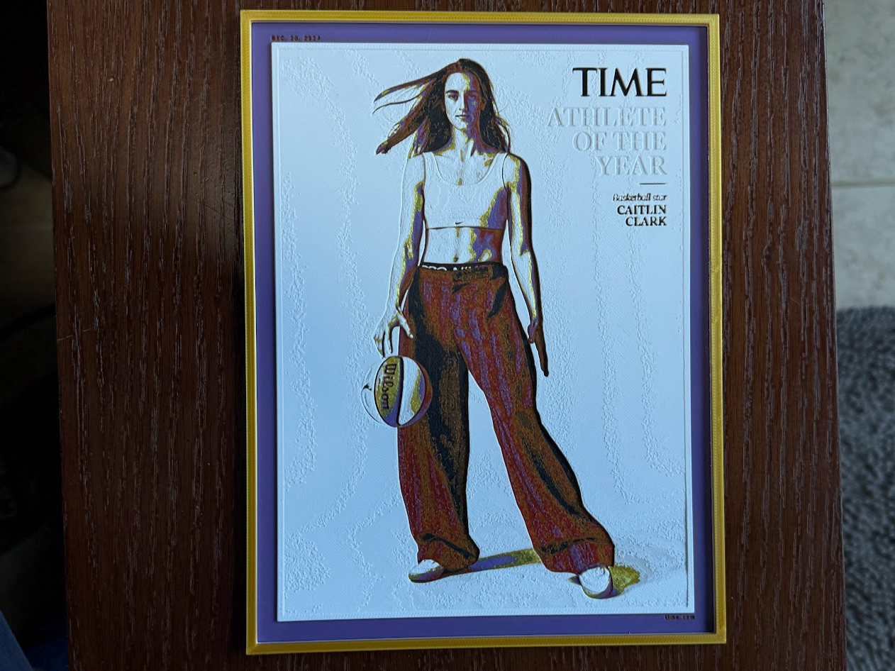 Caitlin Clark Time Cover