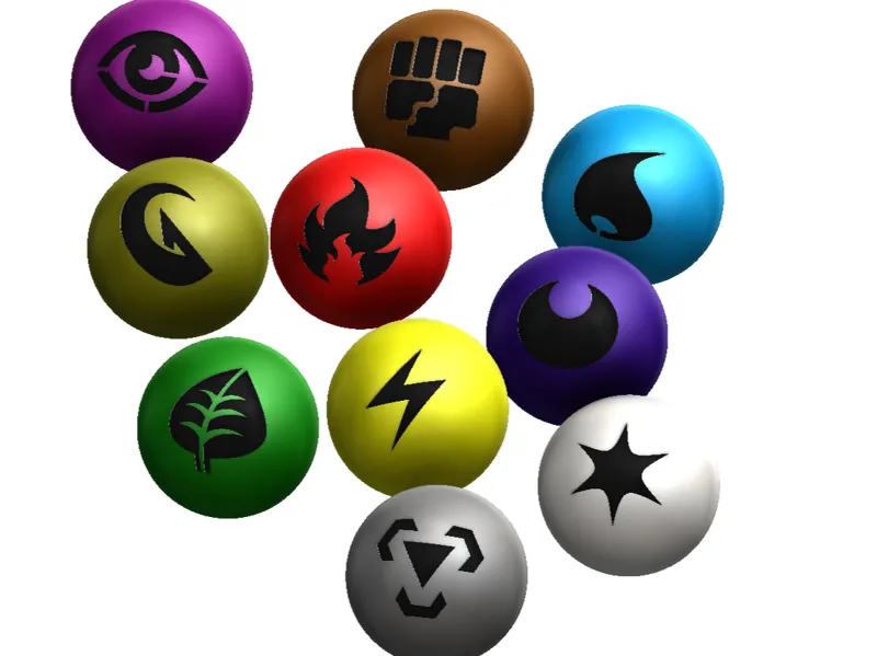 Pokemon - Energy Balls
