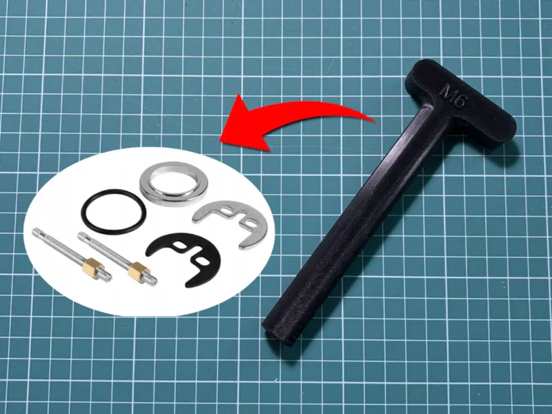 Bathroom Faucet Installation Wrench – M6 150mm