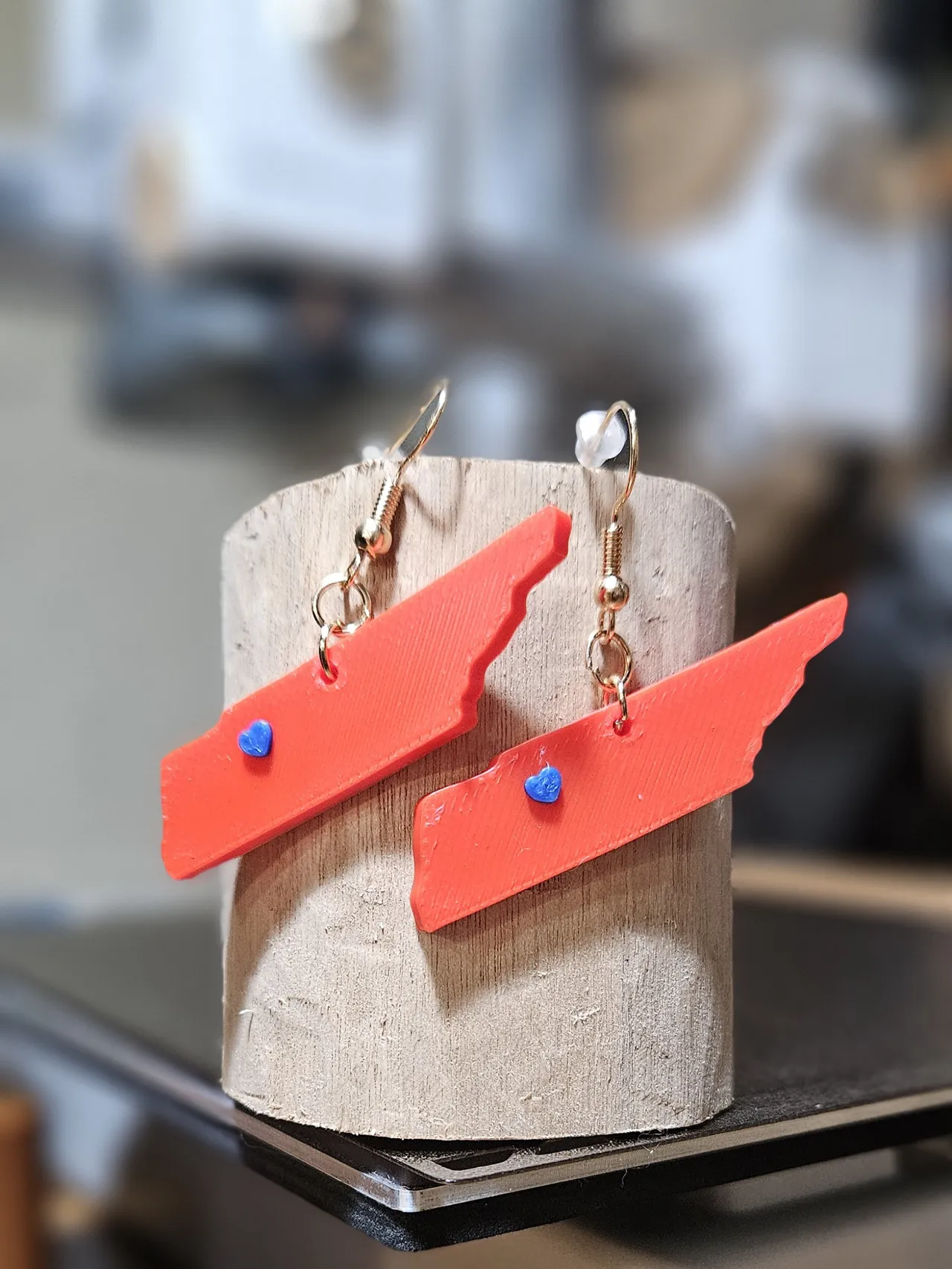 Heart of Tennessee Earrings view 3