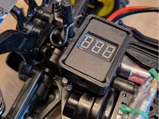 Tamiya TT02B Holder Lipo checker