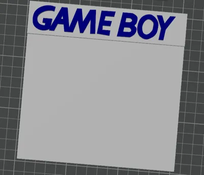 gameboy template