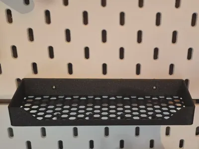 Skadis tray for bambulab spare parts boxes
