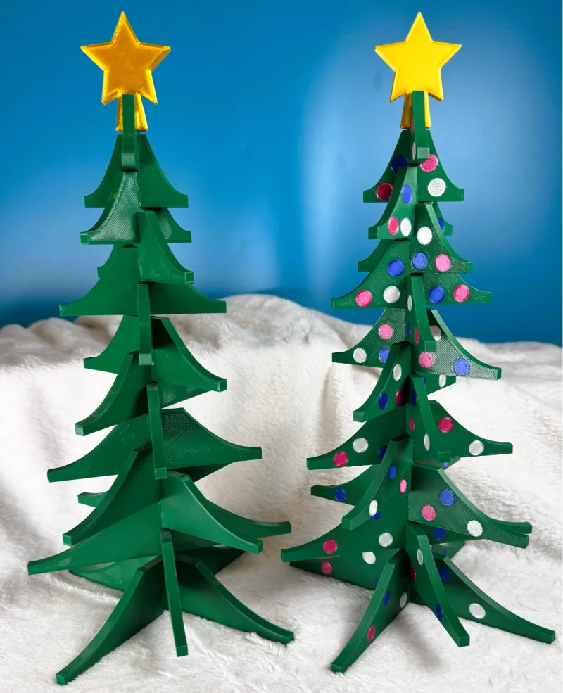 Christmas Tree, Interlocking; Easy Assembly