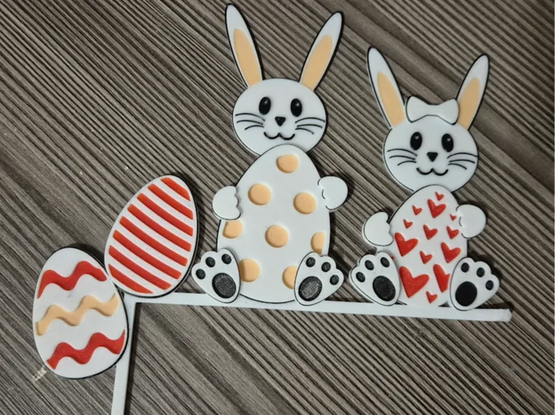 Easter bunny Door Corner