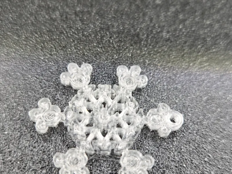 Snowflake earings