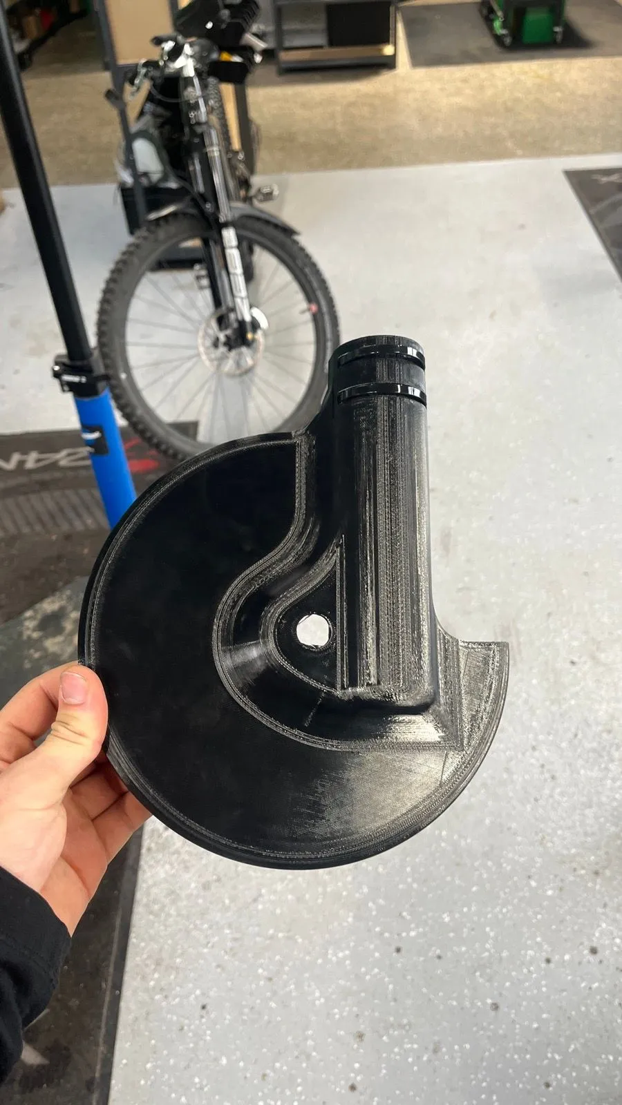 Protecteur Disque Frein Vélo - PVC, 38 Cm, Anti-poussière, Anti-bruit, Installation Sans Outil