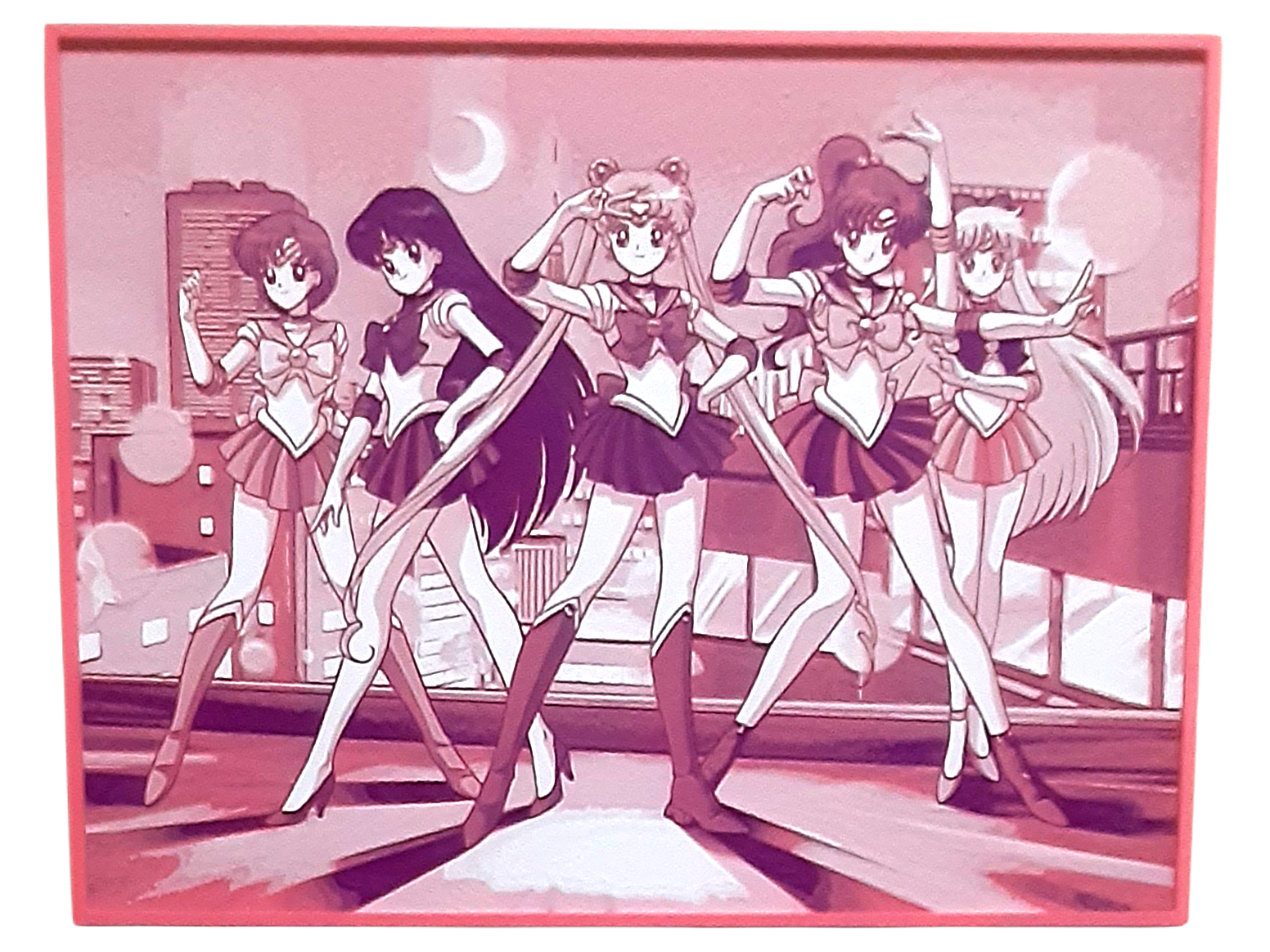 Sailor Scouts Hueforge Sailor Moon Anime Nineties