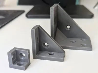 3-way Corner Brackets|20mm, 40mm, 60mm|Heavy Duty