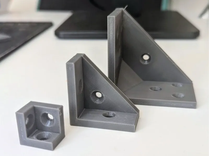 3-way Corner Brackets|20mm, 40mm, 60mm|Heavy Duty