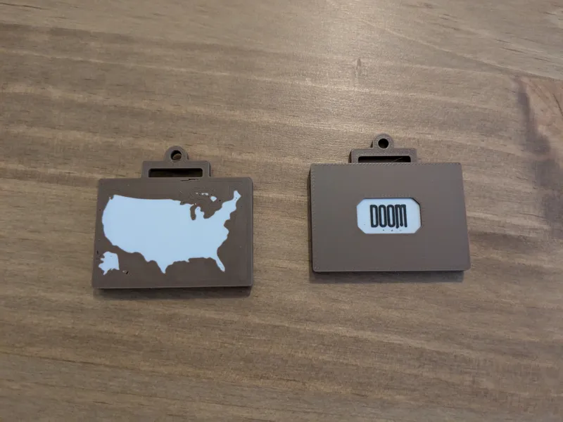 Minature Wheel of Doom Keychain (Ryan Trahan)