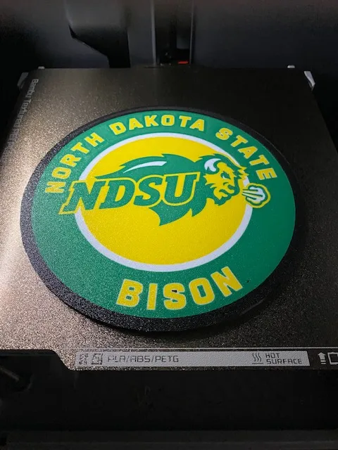 NDSU Bison Art