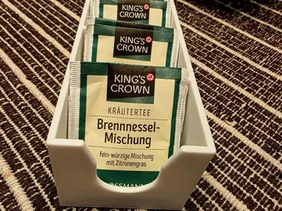 Kitchen organizer for tea