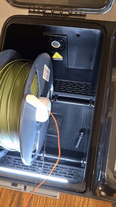 Filament Spool Rotator - Creality and other dryers