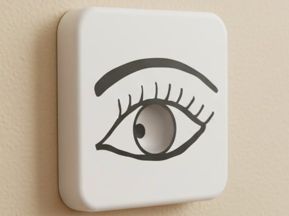 Peekr One – Following Eyes - Optical Illusion