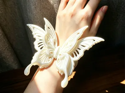 Large Butterfly Bracelet/Ring
