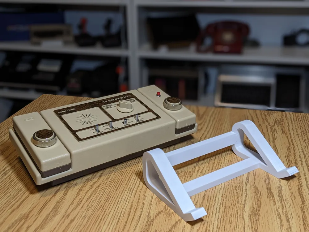 Radio Shack TV Scoreboard Shelf or Table Stand - Free 3D Print Model ...