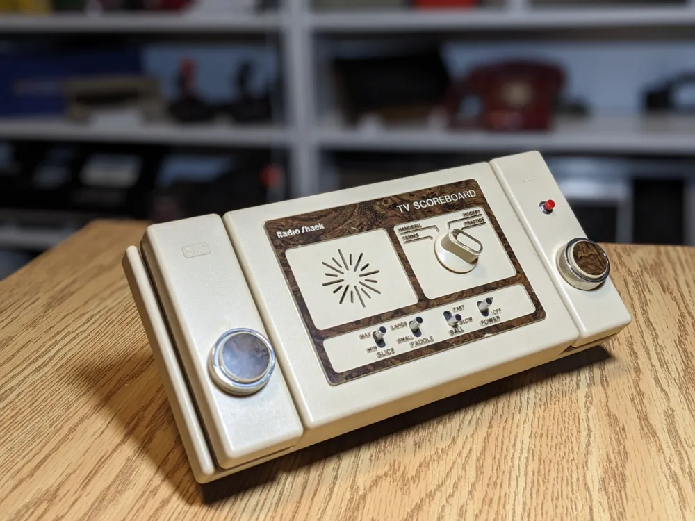 Radio Shack TV Scoreboard Shelf or Table Stand - Free 3D Print Model ...
