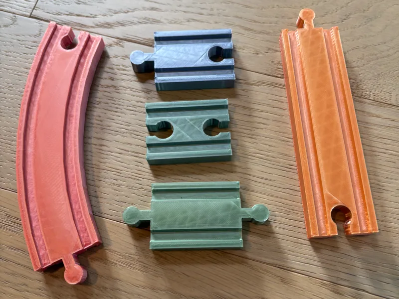 Replacement rails for Brio / Ikea railways