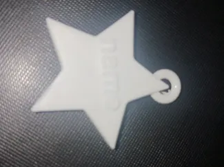 star keychain