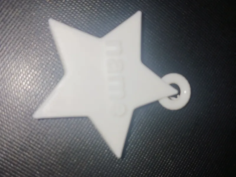 star keychain