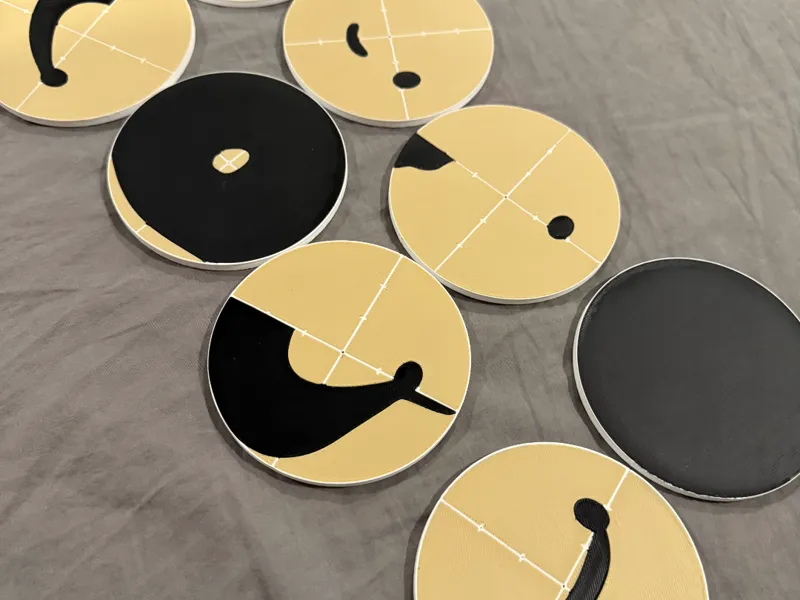 Non-glaucomatous visual field defects coasters