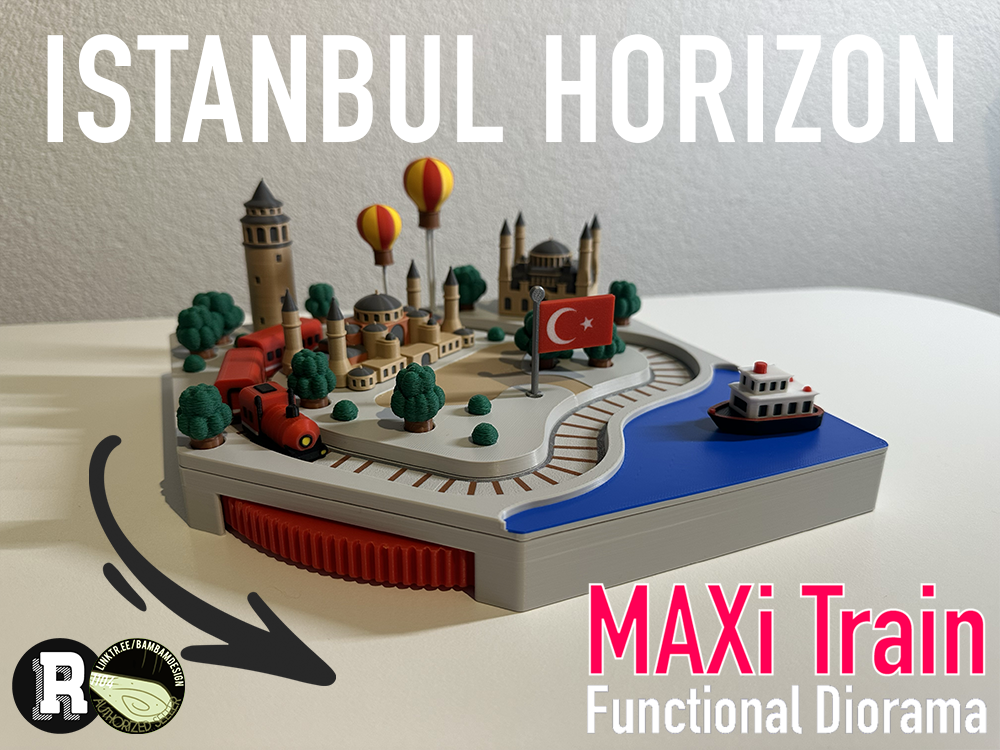 MAXi Train - Functional Istanbul Horizon Diorama