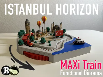 MAXi Train - Functional Istanbul Horizon Diorama